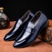 Men Slip  On Breathable Slip Resistant Fashion Business Dress Shoes