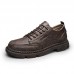 Men Comfy Round Toe Oxfords Lace Up Casual Shoes